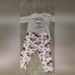 Matching baby outfit